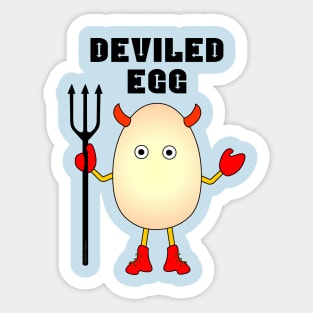 Deviled Egg Sticker